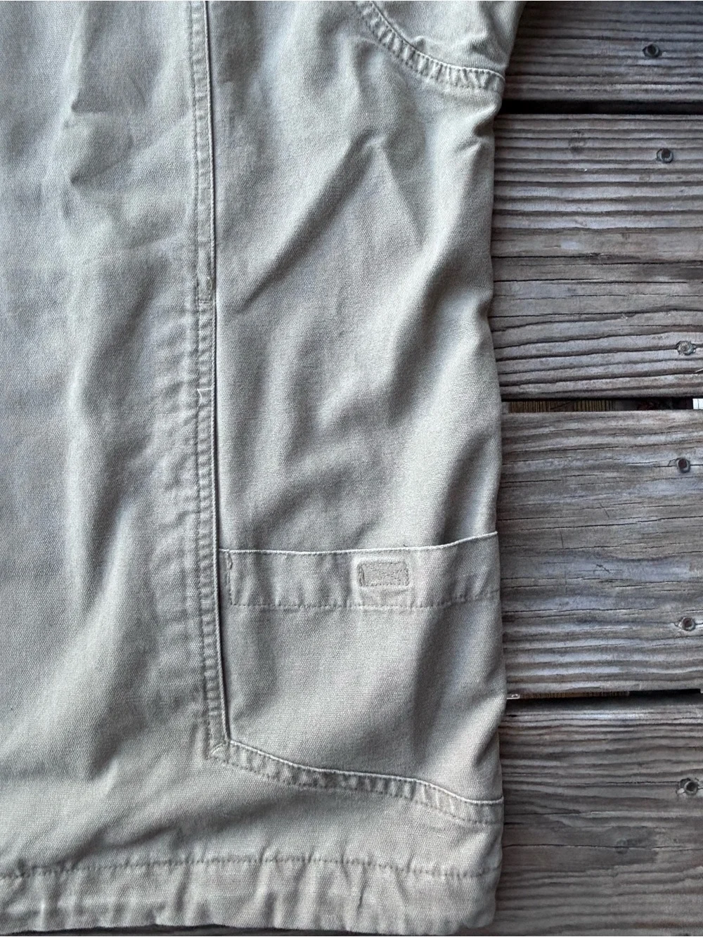 Columbia Men's Taupe Utility Canvas Zip-Front Jacket